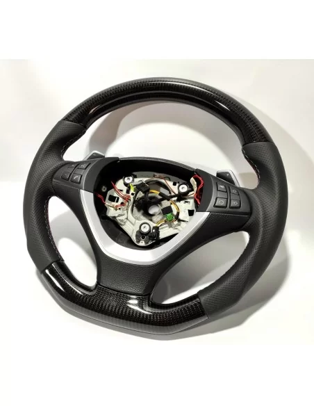  - Steering Wheels - 宝马 E70 E71 X5 X6 方向盘碳纤维皮革 M 套件 - 2 - 从 Tuneverse 购买宝马 E70 E71 X5 X6 方向盘碳纤维皮革 M 包！立即改变您的驾驶体验！✔️