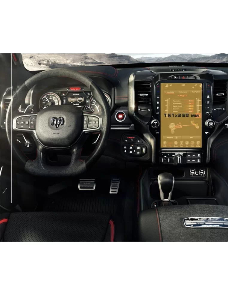  - DODGE - Dodge Ram TRX 2021 - Present Multimedia 12" ExtraShield Protector de parachoques - 1 - ¡Compre el Protector de Pantal