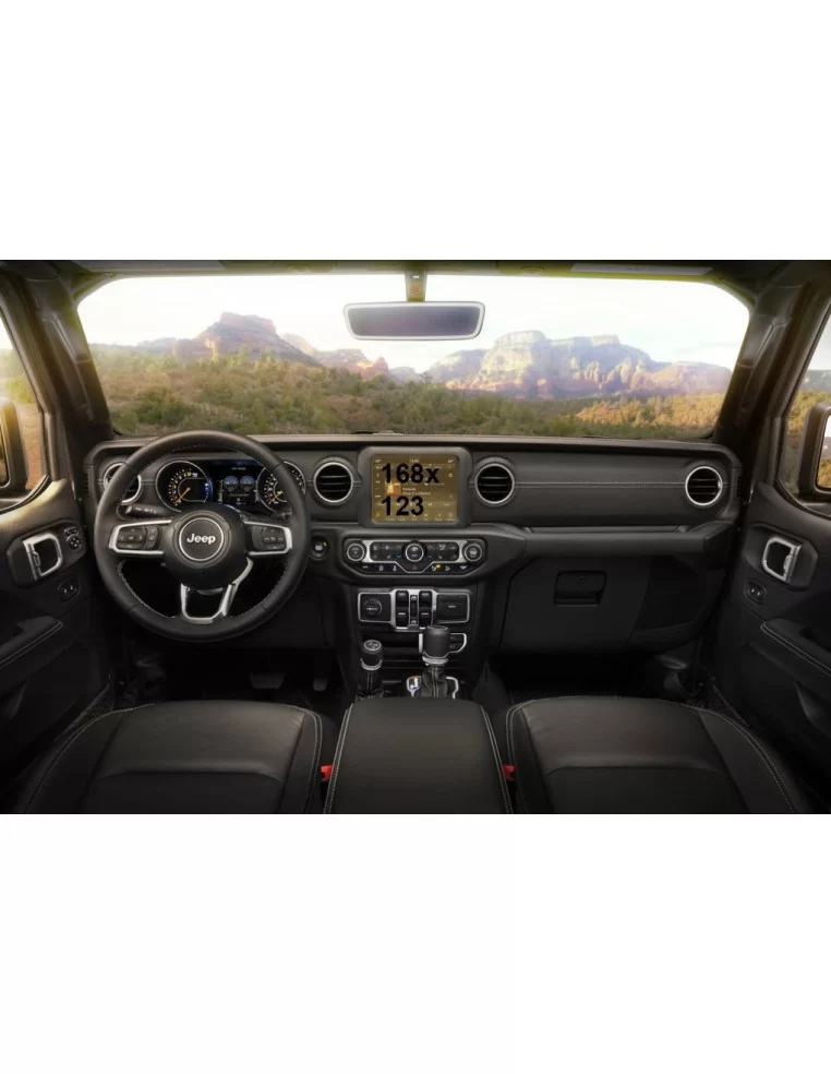  - JEEP - Jeep Grand Wagoneer 2021 - Presente Monitor del passeggero (2 pezzi) ExtraShield Screeen Protector - 1 - Acquista la p