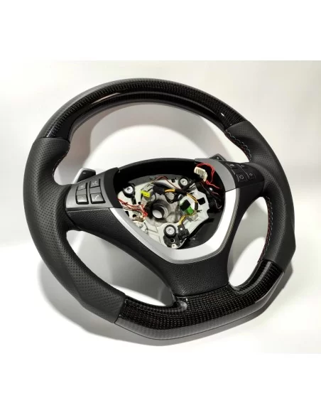  - Steering Wheels - 宝马 E70 E71 X5 X6 方向盘碳纤维皮革 M 套件 - 3 - 从 Tuneverse 购买宝马 E70 E71 X5 X6 方向盘碳纤维皮革 M 包！立即改变您的驾驶体验！✔️