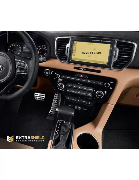  - KIA - KIA Sportage 2018 - Multimedia 8" Protector de parabrisas ExtraShield - 1 - ¡Compre el Protector de Pantalla KIA Sporta