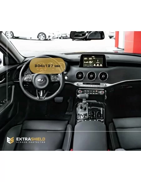  - KIA - KIA Stinger 2017 - 2021 Cyfrowy nadzór prędkościomierza 12,3" ExtraShield Screeen Protector - 1 - Chroń swój cyfrowy pr