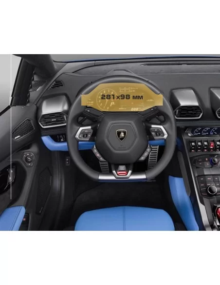  - LAMBORGHINI - Lamborghini Huracan 2014 - Present Digital Speedometer ExtraShield Screeen Protector - 1 - Buy the Lamborghini 