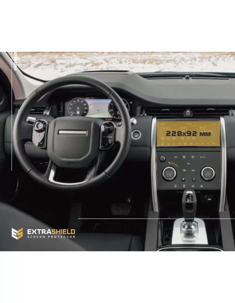  - LAND ROVER - Land Rover Discovery Sport (L550) 2020 - Attuale Multimedia 10,2" ExtraShield Screeen Protector - 1 - Proteggi s