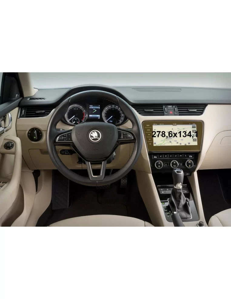  - OCTAVIA - Skoda Octavia (A7) 2016 - 2019 Multimedia Bolero 8" ExtraShield Screeen Protector - 1 - Buy Skoda Octavia A7 2016-2