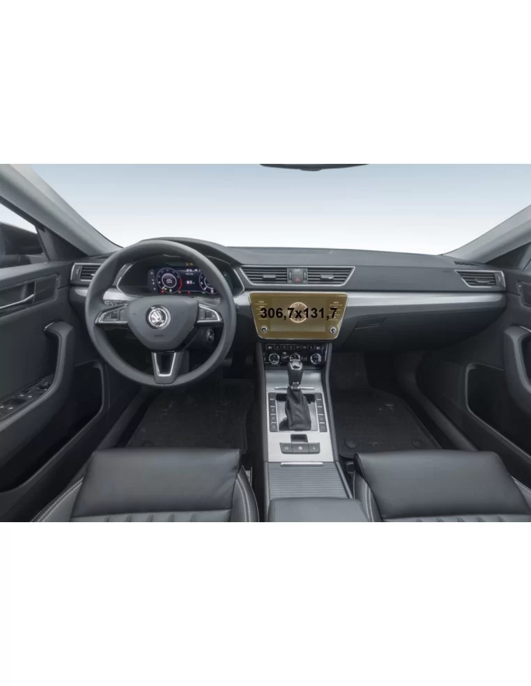  - SUPERB - Skoda Superb (B8) 2015 - Heute Multimedia Bolero 8" ExtraShield Verkleidungsschutz - 1 - Kaufen Sie Skoda Superb B8 