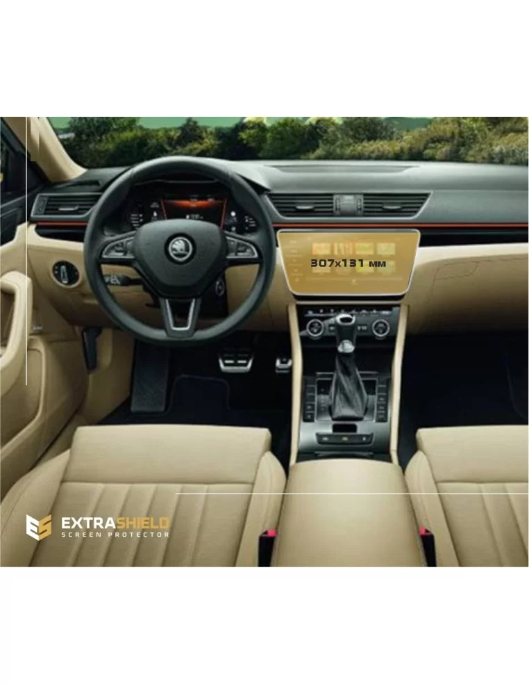  - SUPERB - Skoda Superb (B8) 2015 - Heute Multimedia Columbus 9,2" ExtraShield Verkleidungsschutz - 1 - Kaufen Sie Skoda Superb