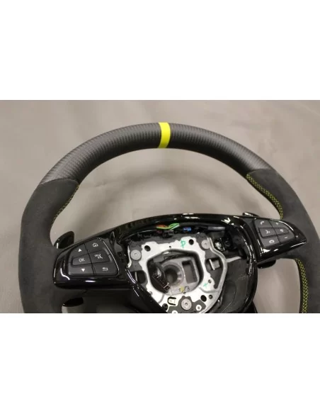  - Steering Wheels - 奔驰 C 级 W205 C63S 碳阿尔坎塔拉方向盘 - 3 - 梅赛德斯-奔驰C级W205 C63S方向盘采用时尚的碳纤维和Alcantara设计，可提供最佳的握感和舒适度，让您体验奢华！✉️✏️