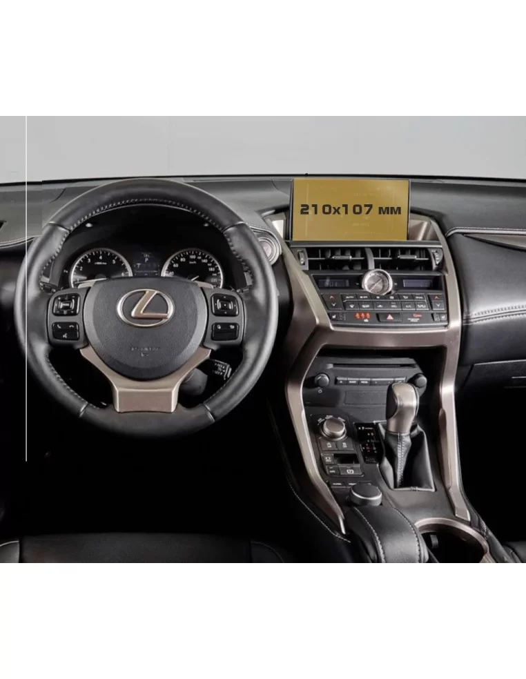  - LEXUS - Lexus NX 2014 - 2017 Multimedia 7" ExtraShield Protector de parabrisas - 1 - ¡Consiga el protector de pantalla ExtraS