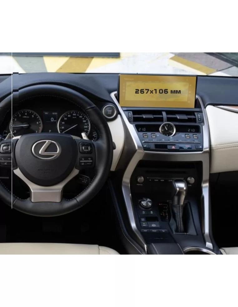  - LEXUS - Lexus NX 2014 - Attuale Multimedia 10,3" ExtraShield Screeen Protector - 1 - Acquista la protezione dello schermo Lex