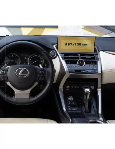  - LEXUS - Lexus NX 2014 - Present Multimedia 10,3" ExtraShield Screeen Protector - 1 - Shop the Lexus NX 2014 - Present Multime