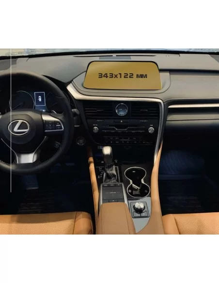  - LEXUS - Lexus RX 2019 - Obecny multimedialny 8-calowy ochraniacz ekranu ExtraShield - 1 - Zabezpiecz swój Lexus RX 2019 - Pre