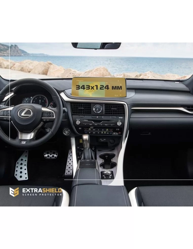  - LEXUS - Lexus RX 2019 - Geschenk Multimedia 12,3" ExtraShield Screeen Protector - 1 - Schützen Sie Ihr Lexus RX 2019 - Presen