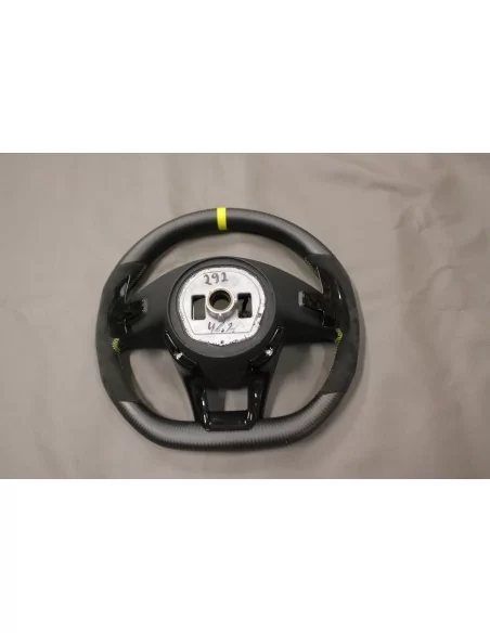  - Steering Wheels - 奔驰 C 级 W205 C63S 碳阿尔坎塔拉方向盘 - 5 - 梅赛德斯-奔驰C级W205 C63S方向盘采用时尚的碳纤维和Alcantara设计，可提供最佳的握感和舒适度，让您体验奢华！✉️✏️