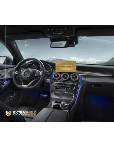  - MERCEDES - Mercedes-Benz C-klasa (W205/S205/C205/A205) 2014 - 2018 Multimedialna osłona ekranu ExtraShield 7" - 1 - Uzyskaj n