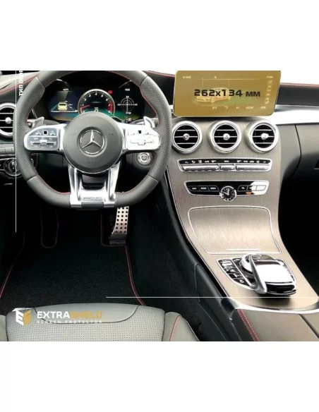  - MERCEDES - Mercedes-Benz C-class (W205/S205/C205/A205) 2014 - 2018 Multimedia 8" ExtraShield Screeen Protector - 1 - Protect 