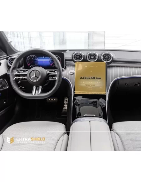  - MERCEDES - 梅赛德斯-奔驰 C 级（S206/W206）2021 年至今全液晶显示器 11.9" ExtraShield 屏幕保护膜 - 1 - 使用 ExtraShield 保护您的 C-Class 11.9" LCD 触摸屏，只在 Tu