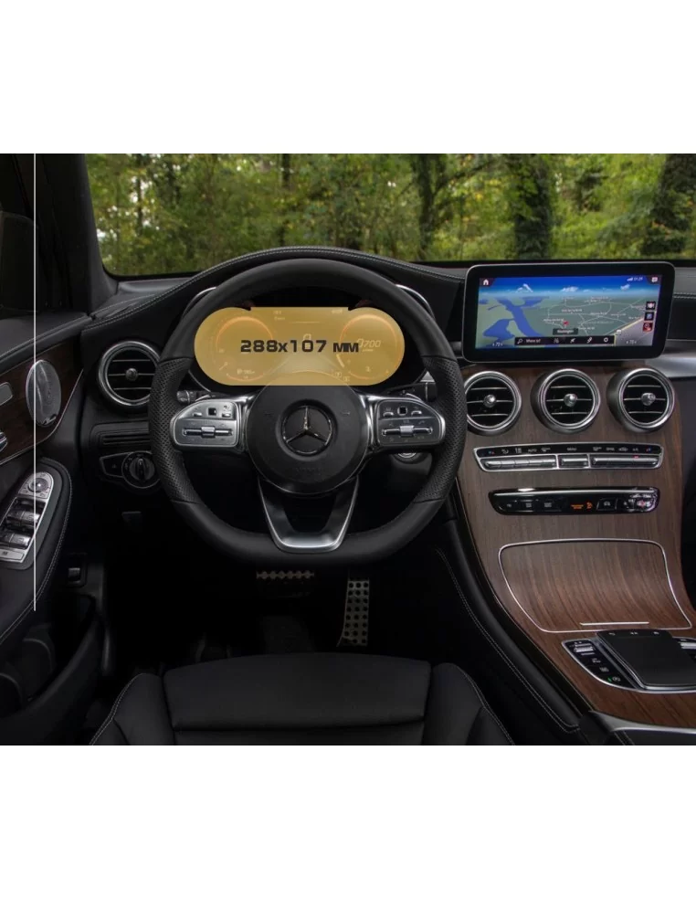  - MERCEDES - Mercedes-Benz GLC (X253/C253) 2019 - Present Digital Speedometer 10,25" ExtraShield Screeen Protector - 1 - Buy Me