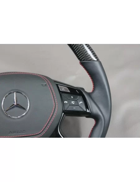  - Volante - Mercedes-Benz Clase G GL ML W463 X166 W166 Volante Cuero Carbono - 6 - ¡Comprar Volante Mercedes-Benz Clase G GL ML