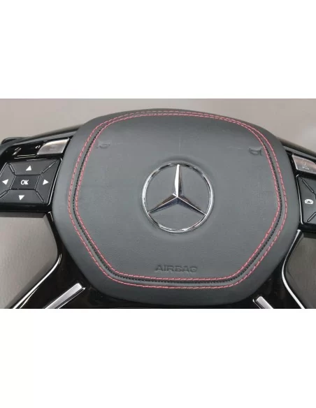  - Volante - Mercedes-Benz Clase G GL ML W463 X166 W166 Volante Cuero Carbono - 7 - ¡Comprar Volante Mercedes-Benz Clase G GL ML