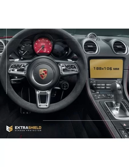  - CAYMAN - Porsche Cayman 2016 - 2020 Multimedialny pakiet dźwiękowy Plus 7" ExtraShield Screeen Protector - 1 - Kup osłonę ekr