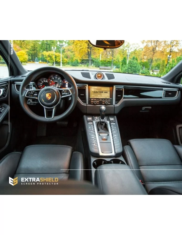  - MACAN - Porsche Macan Pre-facelift 2013 - 2019 Multimedialna osłona ekranu ExtraShield - 1 - Kup multimedialny ochraniacz ekr