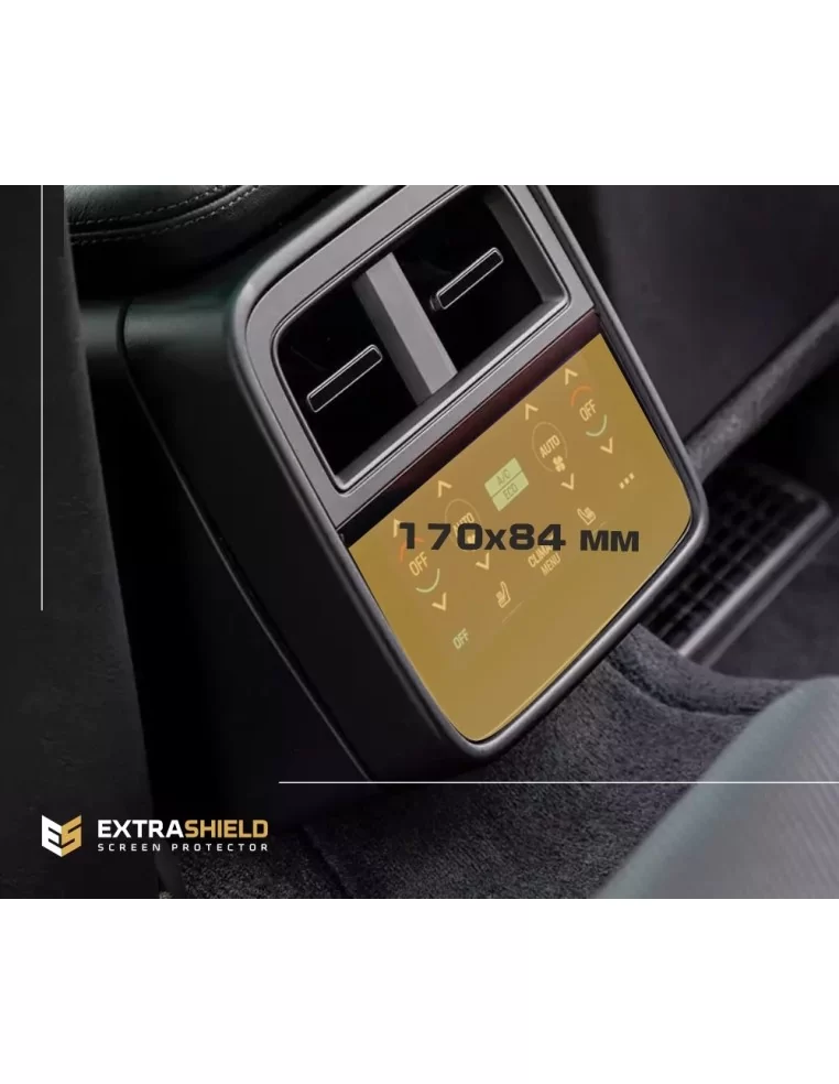  - TAYCAN - Porsche Taycan 2019 - Present Rear Climate-Control 6,5" ExtraShield Screeen Protector - 1 - Buy Porsche Taycan 2019+