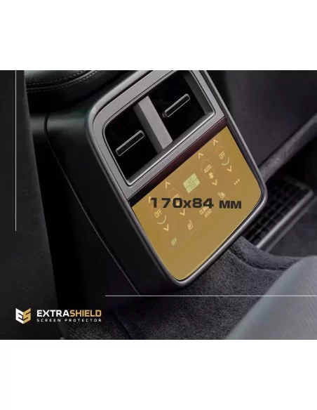  - TAYCAN - Porsche Taycan 2019 - obecny tylny ochraniacz ekranu ExtraShield 6,5" Climate-Control - 1 - Kup osłonę ekranu tylnej