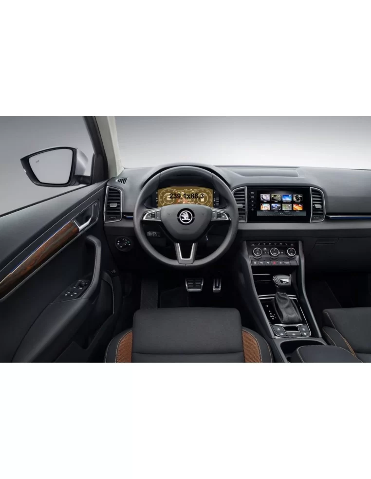  - KAROQ - Skoda Karoq (NU7) 2017 - Present Digital Speedometer LCD-Digi 10,25" ExtraShield Screeen Protector - 1 - Buy Skoda Ka