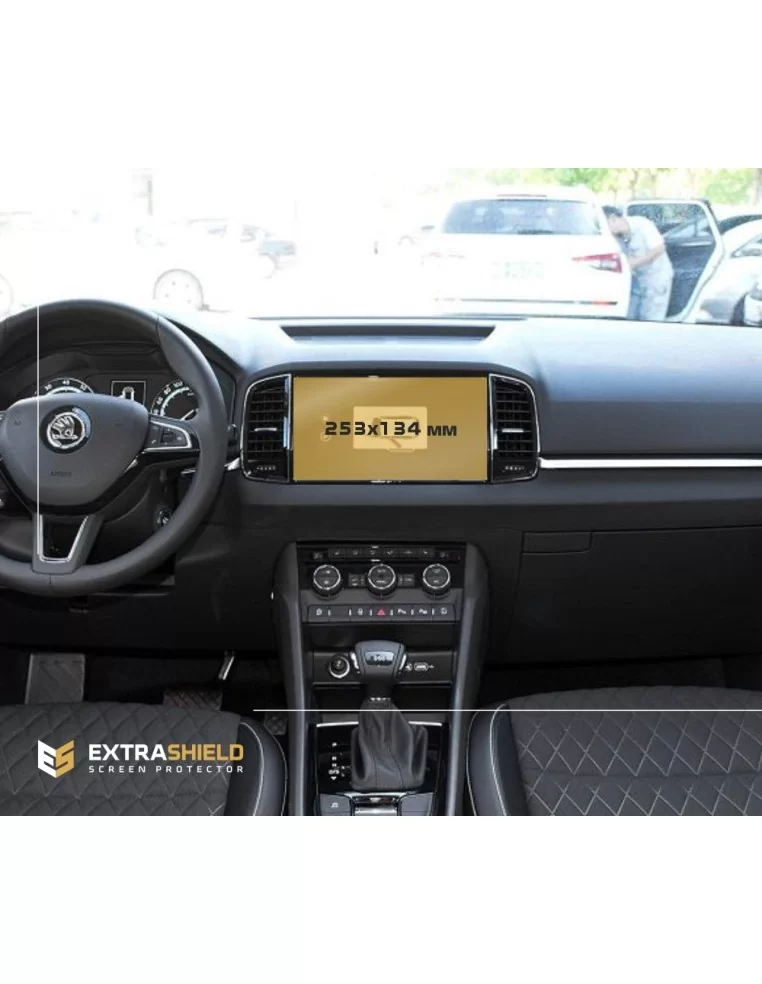  - KAROQ - Skoda Karoq (NU7) 2016 - Present Multimedia Columbus 9.2" ExtraShield Screeen Protector - 1 - Buy Skoda Karoq NU7 201