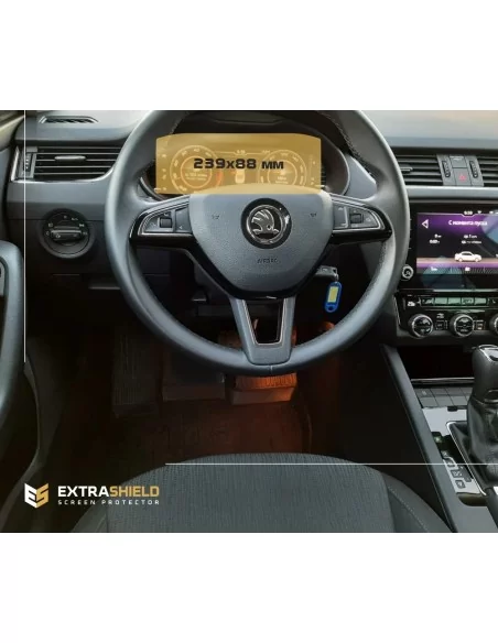  - OCTAVIA - Skoda Octavia (A7) 2019 - obecny cyfrowy prędkościomierz LCD-Digi 10,25" ExtraShield Screeen Protector - 1 - Kup cy