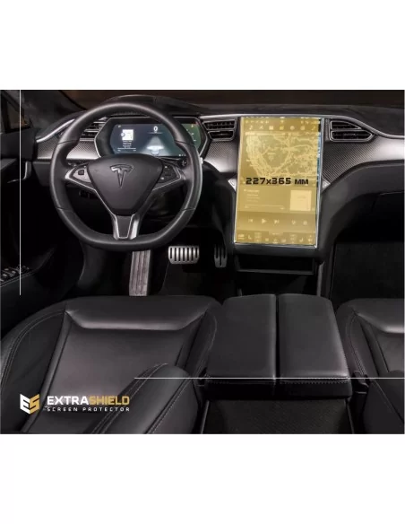  - MODEL S - Tesla Model S 2012 - Present Multimedia 17" ExtraShield Screeen Protector - 1 - Buy Tesla Model S 2012+ ExtraShield