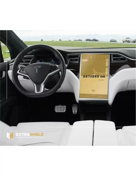  - MODEL X - Tesla Model X 2015 - Present Multimedia 17" ExtraShield Screeen Protector - 1 - Buy Tesla Model X 2015+ ExtraShield