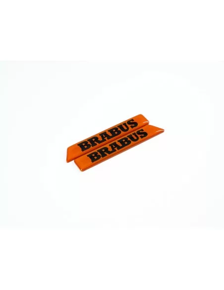  - logo & Emblems - Orange Brabus Emblem Logo Set für Mercedes G Klasse W463a W464 G63 - 36 - Verwandeln Sie Ihre Mercedes G-Kla