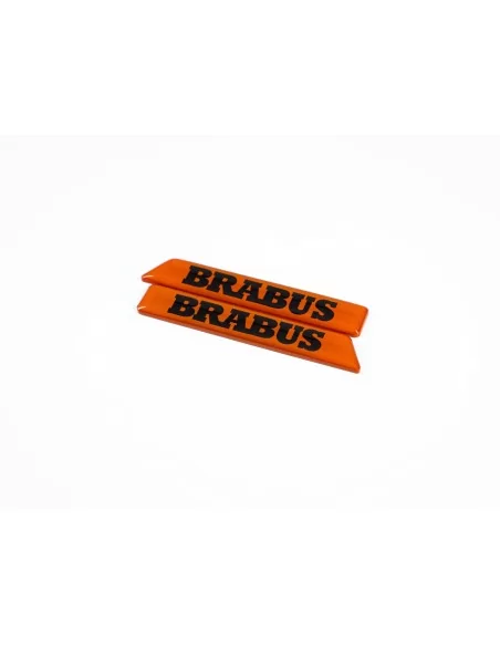  - logo & Emblems - Orange Brabus Emblem Logo Set für Mercedes G Klasse W463a W464 G63 - 37 - Verwandeln Sie Ihre Mercedes G-Kla