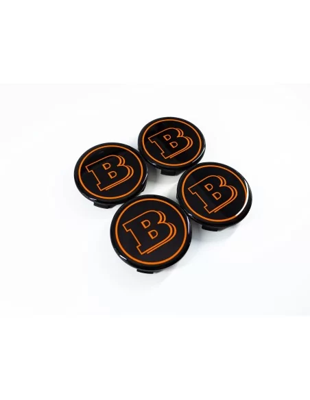  - Logos & Emblems - Orange Brabus Emblem Logo Set for Mercedes G class W463a W464 G63 - 51 - Transform your Mercedes G-Class W4