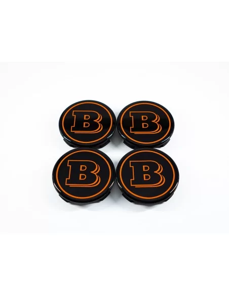  - Logos & Emblems - Orange Brabus Emblem Logo Set for Mercedes G class W463a W464 G63 - 52 - Transform your Mercedes G-Class W4