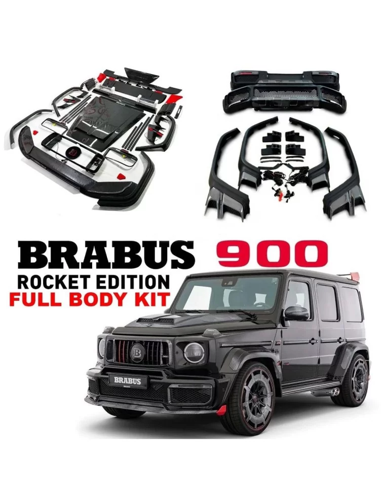  - Mercedes Benz - FULL BODY KIT Brabus Rocket G900 do Mercedes-Benz W463A W464 G Wagon 2019 2022 2023 - 1 - Ulepsz swojego Merc