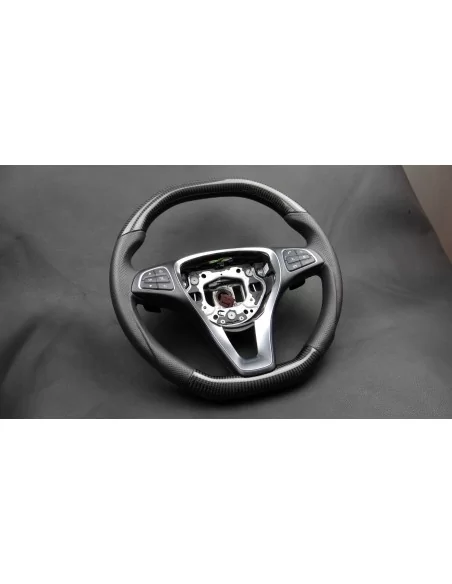  - Steering Wheels - 奔驰 E 级 W212 碳皮方向盘 - 3 - 梅赛德斯-奔驰 E 级轿车 W212 方向盘采用奢华碳纤维皮革制成，带来极致舒适和时尚的驾驶体验！✉️✏️