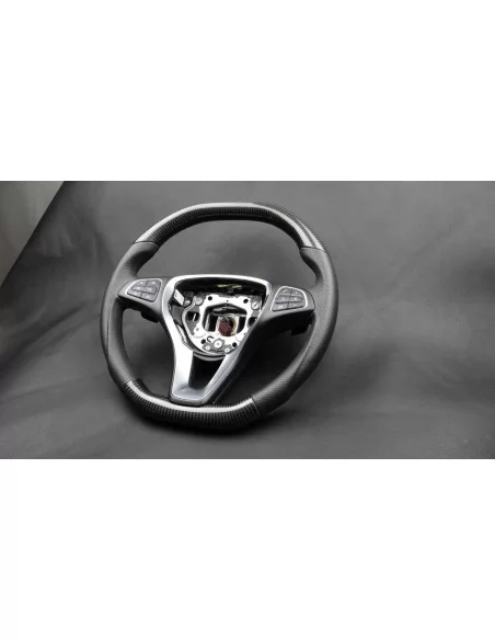  - Steering Wheels - 奔驰 E 级 W212 碳皮方向盘 - 4 - 梅赛德斯-奔驰 E 级轿车 W212 方向盘采用奢华碳纤维皮革制成，带来极致舒适和时尚的驾驶体验！✉️✏️