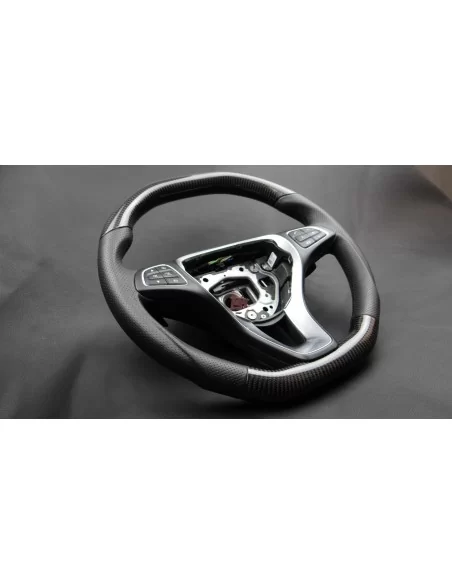  - Steering Wheels - 奔驰 E 级 W212 碳皮方向盘 - 5 - 梅赛德斯-奔驰 E 级轿车 W212 方向盘采用奢华碳纤维皮革制成，带来极致舒适和时尚的驾驶体验！✉️✏️