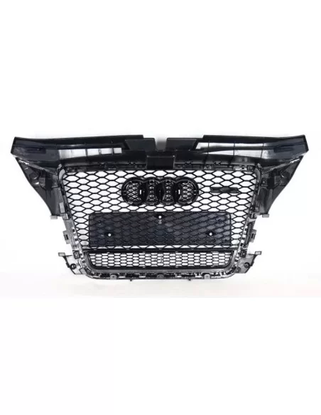  - Audi - Kühlergrill Audi A3 8P 2008-2012, Stil RS3 chrom QUATTRO - 5 - Rüsten Sie Ihren Audi A3 2008-2012 mit dem verchromten 