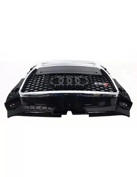  - Audi - Kühlergrill Audi A3 8P 2008-2012, Stil RS3 chrom QUATTRO - 6 - Rüsten Sie Ihren Audi A3 2008-2012 mit dem verchromten 