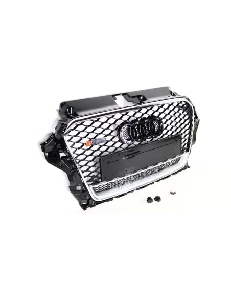  - Audi - Audi A3 8V 2012-2015 Grill in RS3 Chrom Quattro Style - 3 - Verwandeln Sie Ihren Audi A3 8V (2012-2015) mit dem verchr