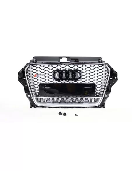  - Audi - Audi A3 8V 2012-2015 Grill in RS3 Chrome Quattro Style - 1 - Transform your Audi A3 8V (2012-2015) with the RS3 chrom