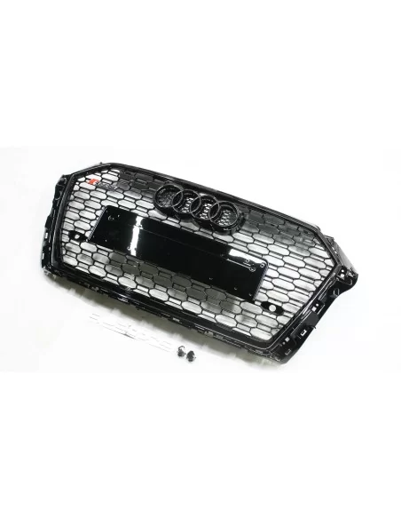  - Audi - Audi A3 8V 2016-2020 Wabengrill Grill w RS3 Black Quattro Style - 4 - Zmodernizuj swoje Audi A3 (2016-2020) za pomocą 