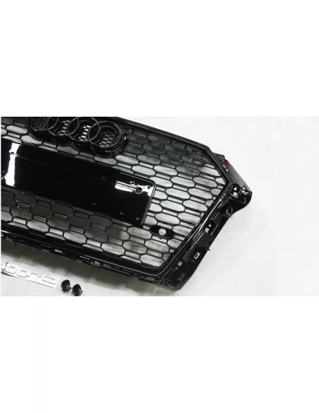  - Audi - Audi A3 8V 2016-2020 Wabengrill Grill w RS3 Black Quattro Style - 8 - Zmodernizuj swoje Audi A3 (2016-2020) za pomocą 