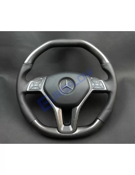  - Steering Wheels - 梅赛德斯-奔驰 AMG C 级 CLS SLK E 级 W207 W212 W172 W218 W204 碳皮方向盘 - 1 - 梅赛德斯-奔驰AMG碳纤维真皮方向盘，专为各种车型的豪华与性能而设计，提升您的驾驶体