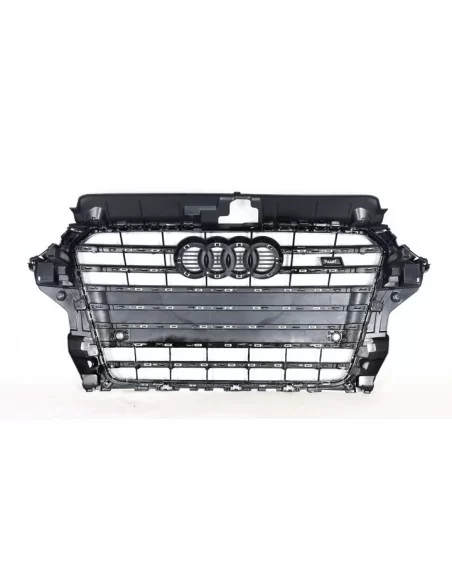  - Audi - Audi S3 front bumper radiator grille for Audi A3 2013-2016 chrome - 6 - Upgrade your Audi A3 (2013-2016) with this chr