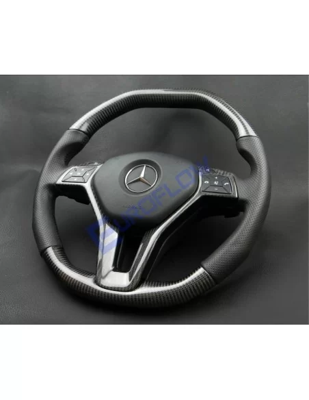  - Steering Wheels - 梅赛德斯-奔驰 AMG C 级 CLS SLK E 级 W207 W212 W172 W218 W204 碳皮方向盘 - 3 - 梅赛德斯-奔驰AMG碳纤维真皮方向盘，专为各种车型的豪华与性能而设计，提升您的驾驶体